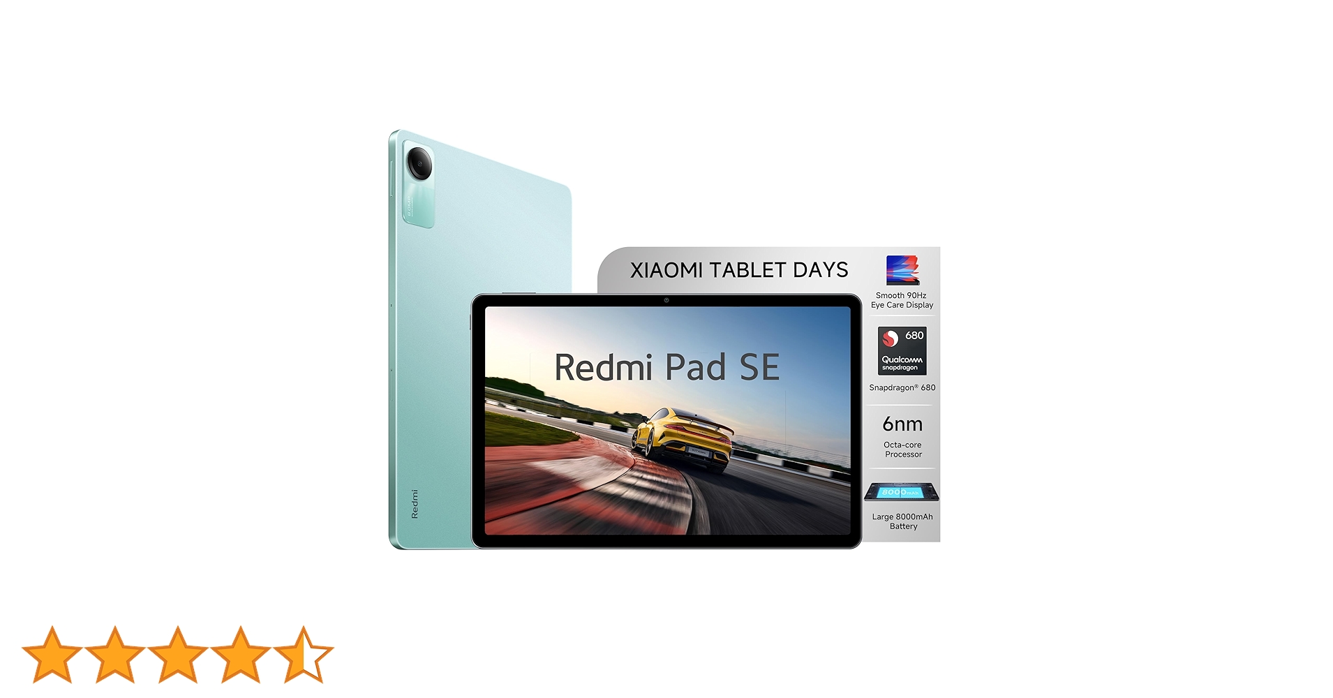 Redmi Pad SE| All Day Battery | Qualcomm Snapdragon 680| 90Hz